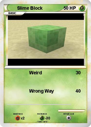 Pokemon Slime Block