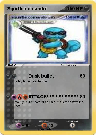 Pokemon Squrtle comando