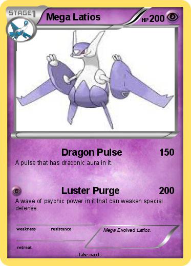 Pokemon Mega Latios