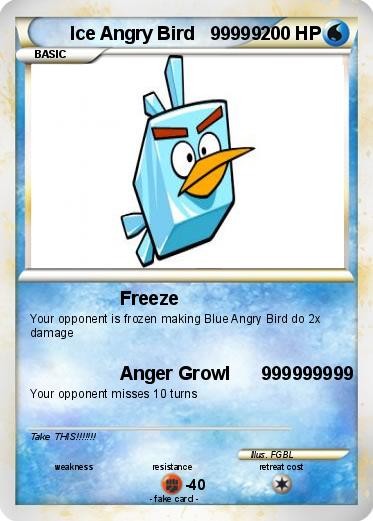 Pokemon Ice Angry Bird   99999