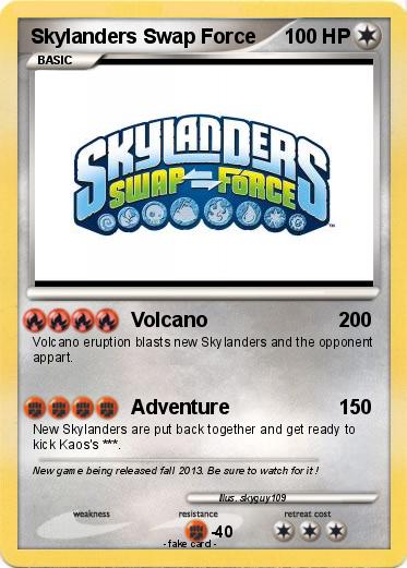 Pokemon Skylanders Swap Force
