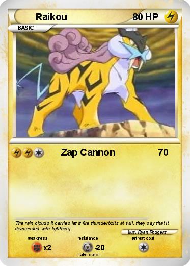 Pokemon Raikou
