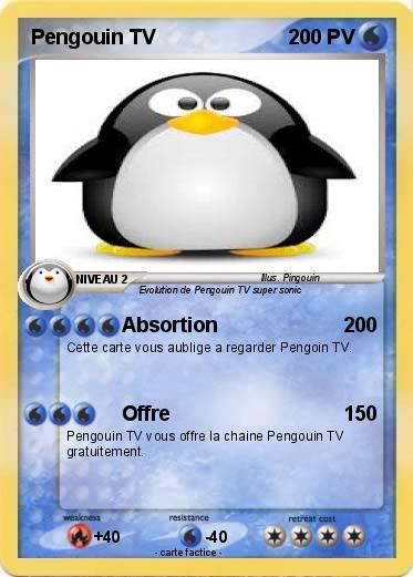 Pokemon Pengouin TV