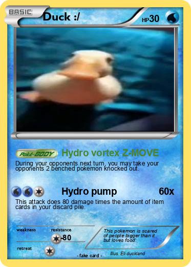 Pokemon Duck :/
