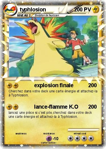 Pokemon typhlosion
