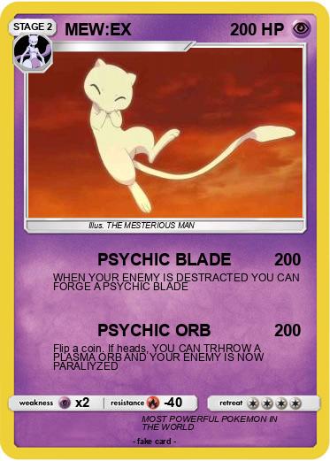 Pokemon MEW:EX