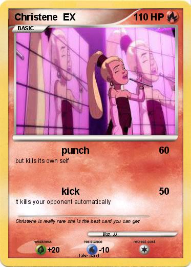 Pokemon Christene  EX