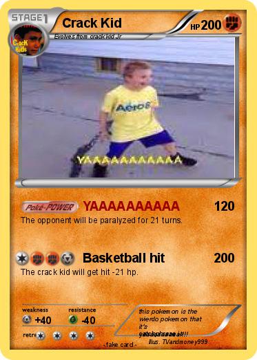 Pokemon Crack Kid