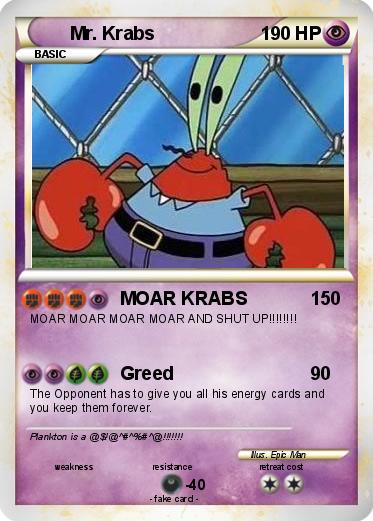 Pokemon Mr. Krabs