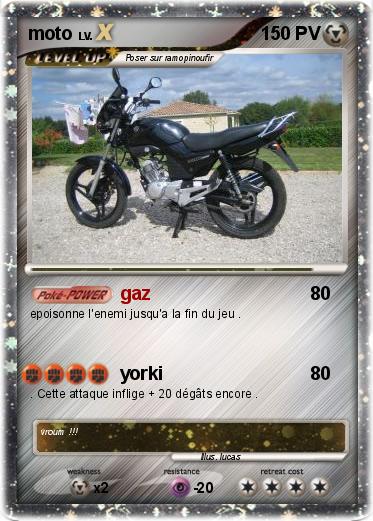 Pokemon moto