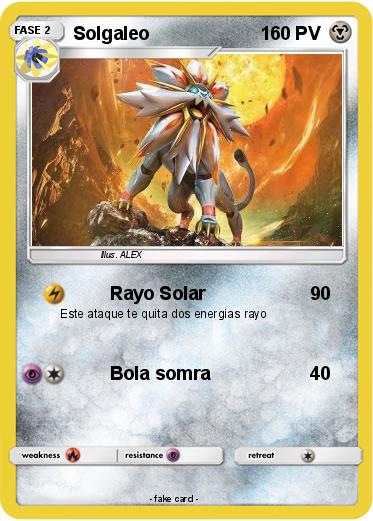 Pokemon Solgaleo