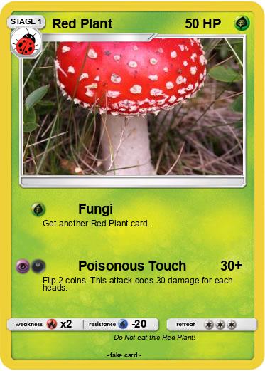 Pokemon Red Plant