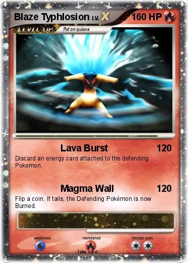 Pokemon Blaze Typhlosion