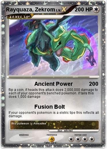 Pokemon Rayquaza, Zekrom