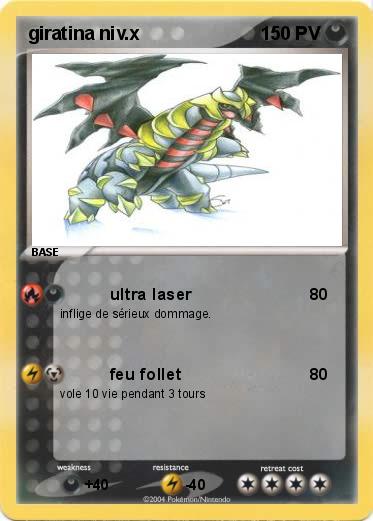 Pokemon giratina niv.x