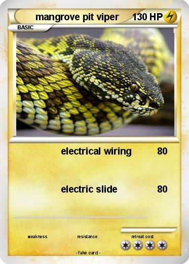 Pokemon mangrove pit viper