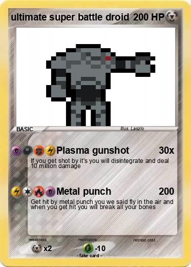 Pokemon ultimate super battle droid
