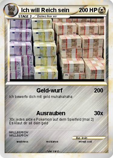 Pokemon Ich will Reich sein