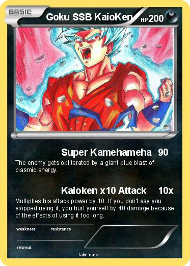 Pokemon Goku SSB KaioKen