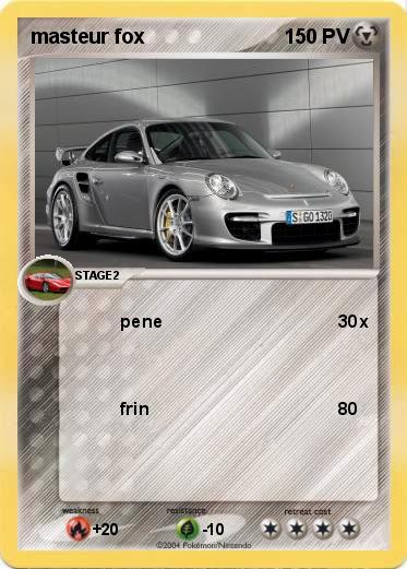 Pokemon masteur fox
