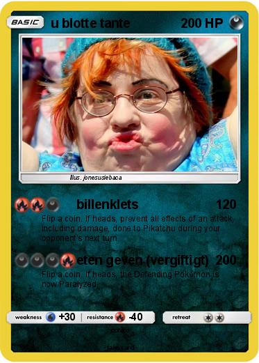 Pokemon u blotte tante