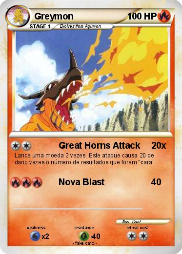 Pokemon Greymon