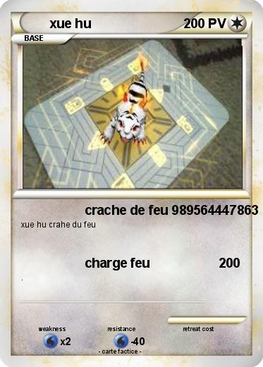 Pokemon xue hu