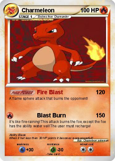 Pokemon Charmeleon