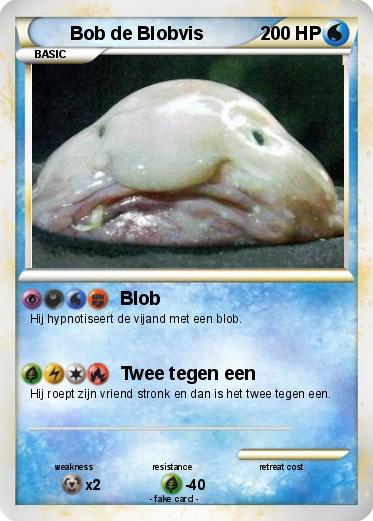 Pokemon Bob de Blobvis