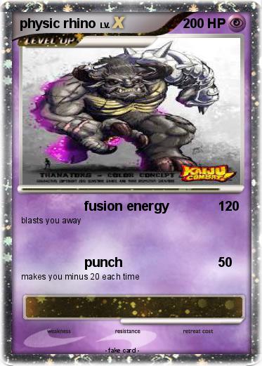 Pokemon physic rhino