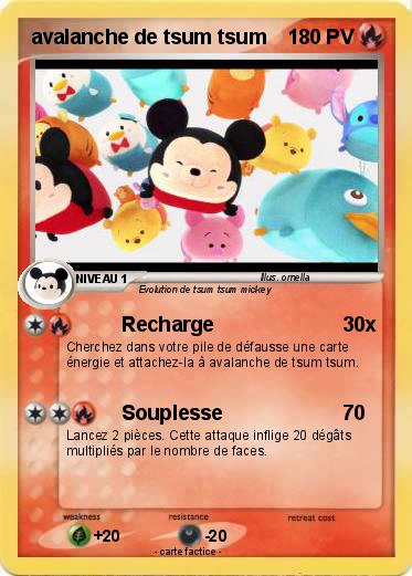 Pokemon avalanche de tsum tsum