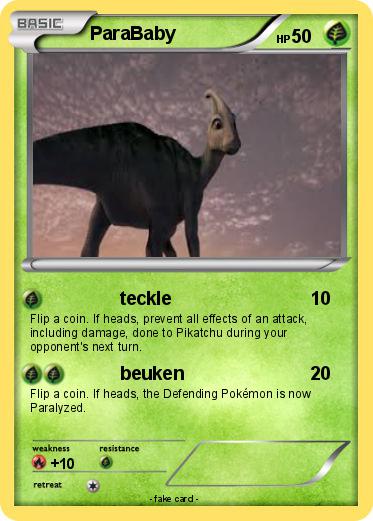 Pokemon ParaBaby