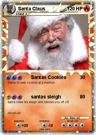 Pokemon Santa Claus