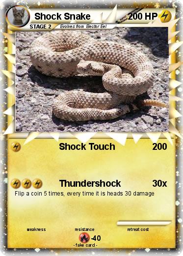 Pokemon Shock Snake
