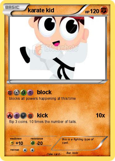 Pokemon karate kid
