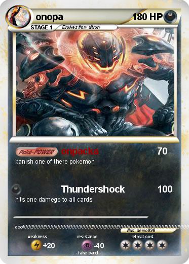 Pokemon onopa