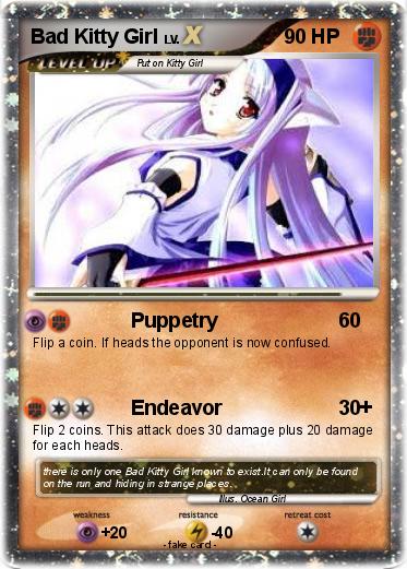 Pokemon Bad Kitty Girl