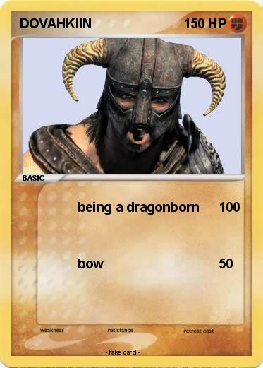 Pokemon DOVAHKIIN