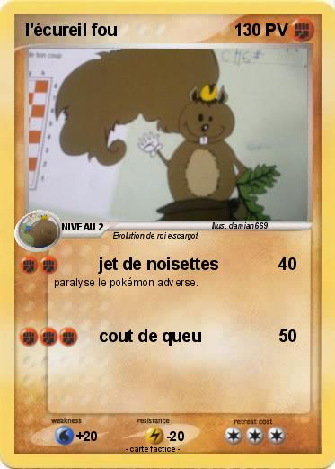 Pokemon l'écureil fou