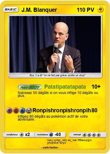 Pokemon J.M. Blanquer