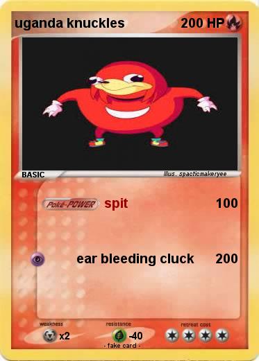 Pokemon uganda knuckles