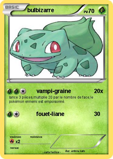 Pokemon bulbizarre
