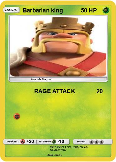 Pokemon Barbarian king