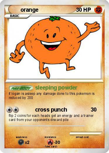 Pokemon orange