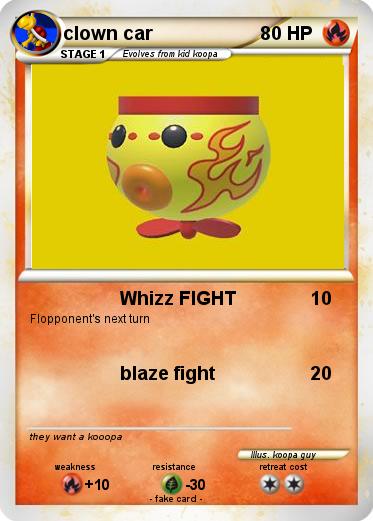 Pokemon clown car