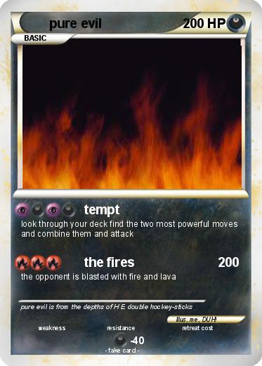 Pokemon pure evil