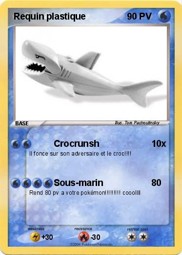 Pokemon Requin plastique