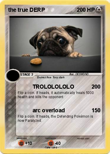 Pokemon the true DERP