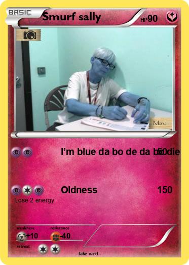 Pokemon Smurf sally
