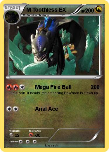 Pokemon M Toothless EX